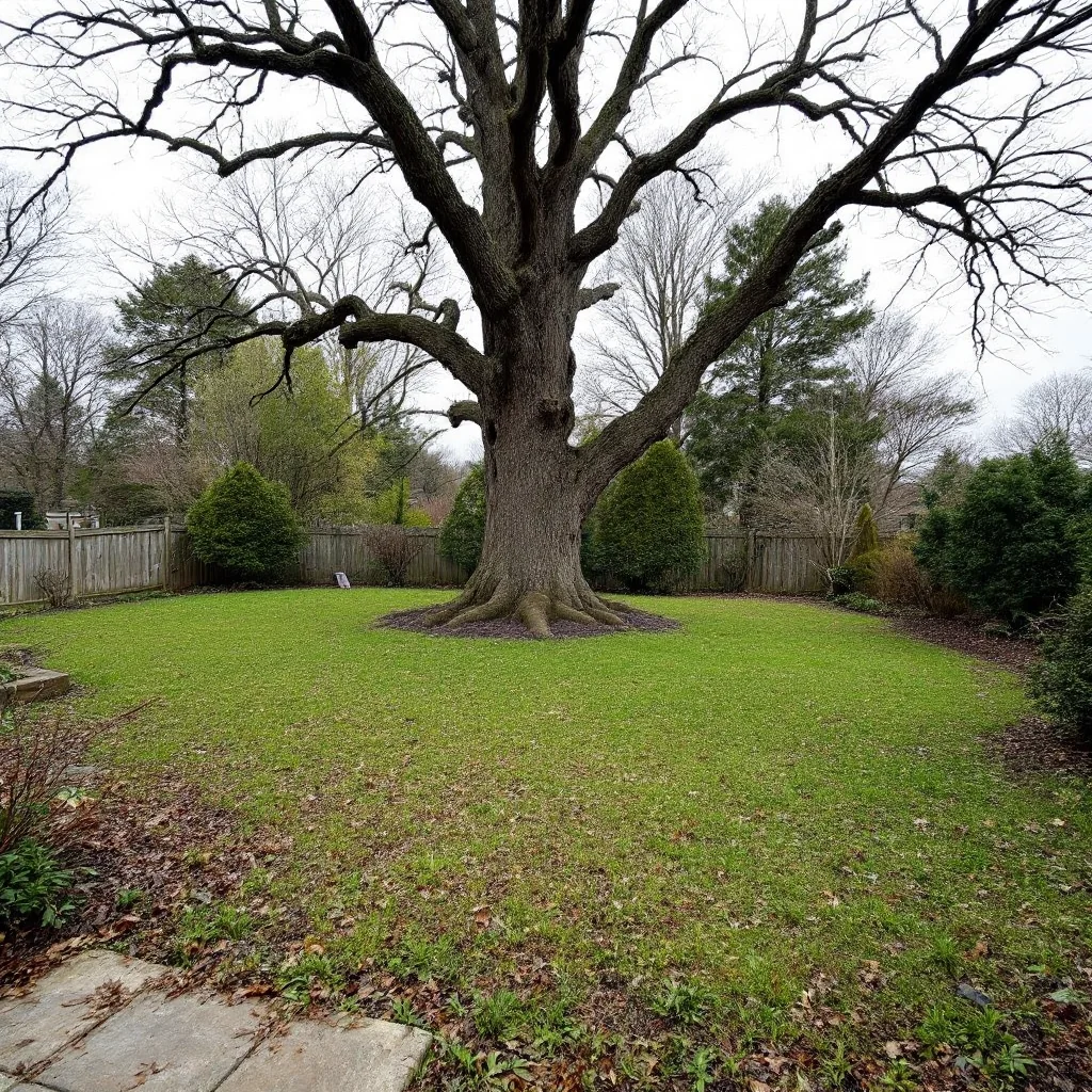 Outdoor Living Space - Before